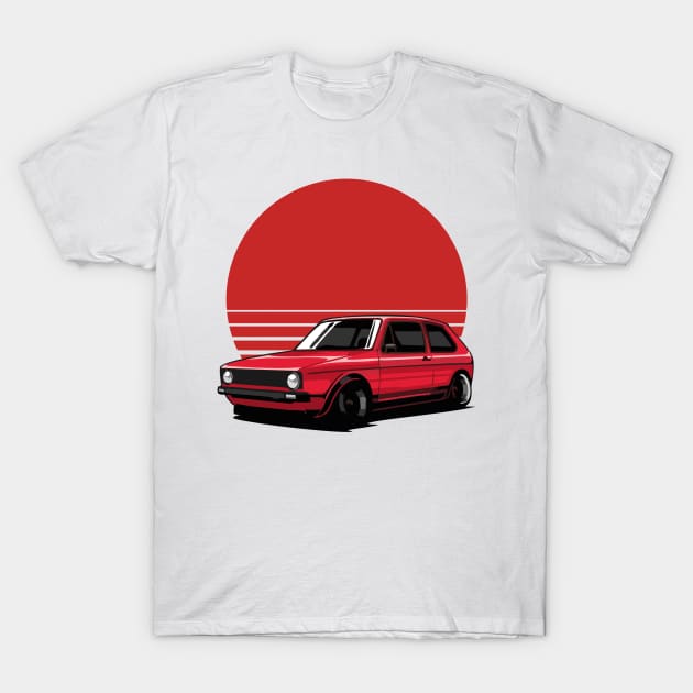 classic car T-Shirt by artoriaa